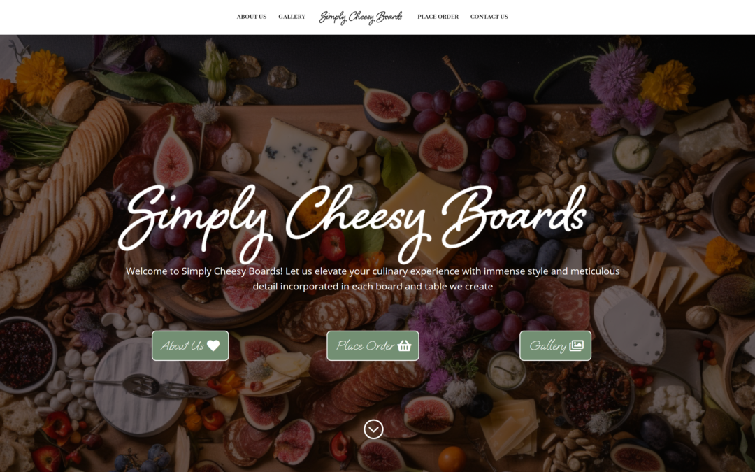 EZDISPLAY Announces the Launch of Simply Cheesy Boards’ New Website